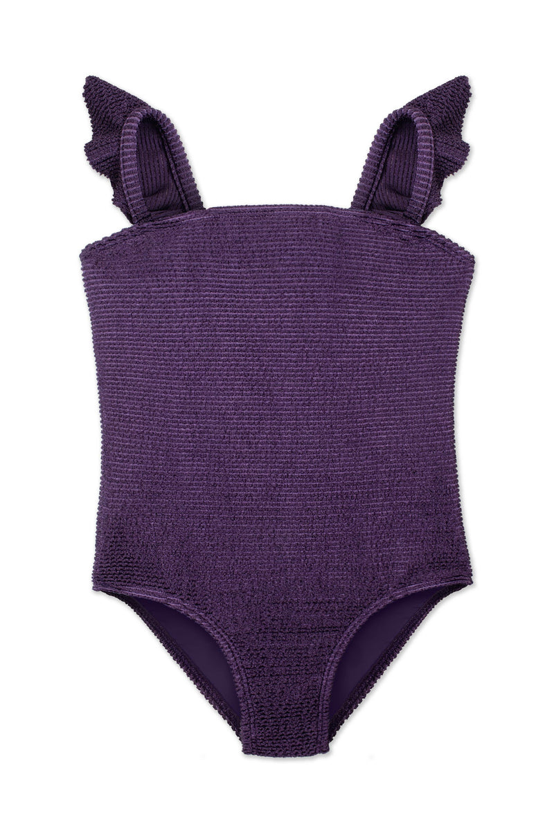 Arlo Eggplant Baby One Piece 兒童連身泳裝